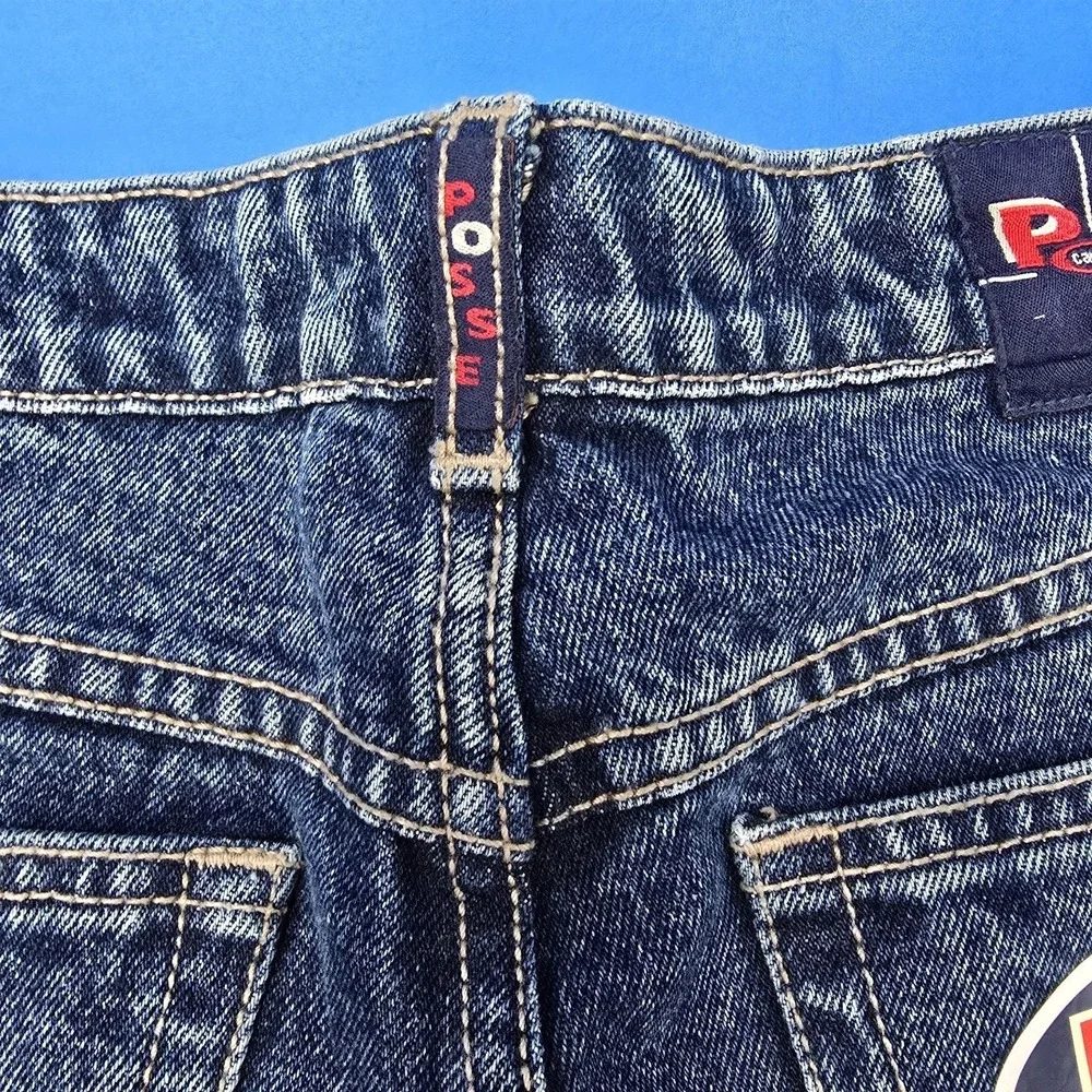 Vintage Posse‎ Captured Jeans Juniors Size 5 NWT Handcuff High Rise 36 Inseam